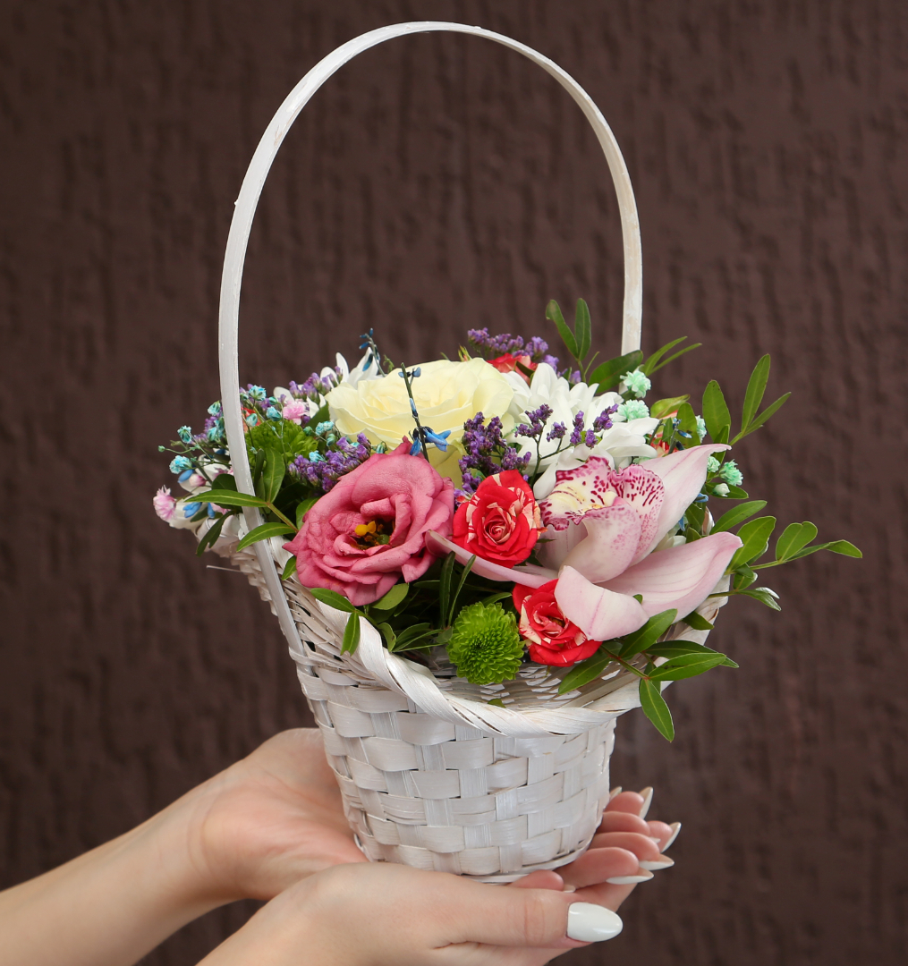Цветы В Корзине Нижний Новгород Купить