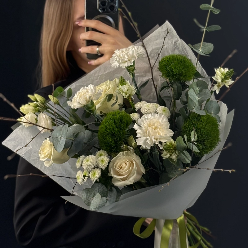 Букет &laquo;Весенний аромат&raquo; от интернет-магазина «Городские цветы»