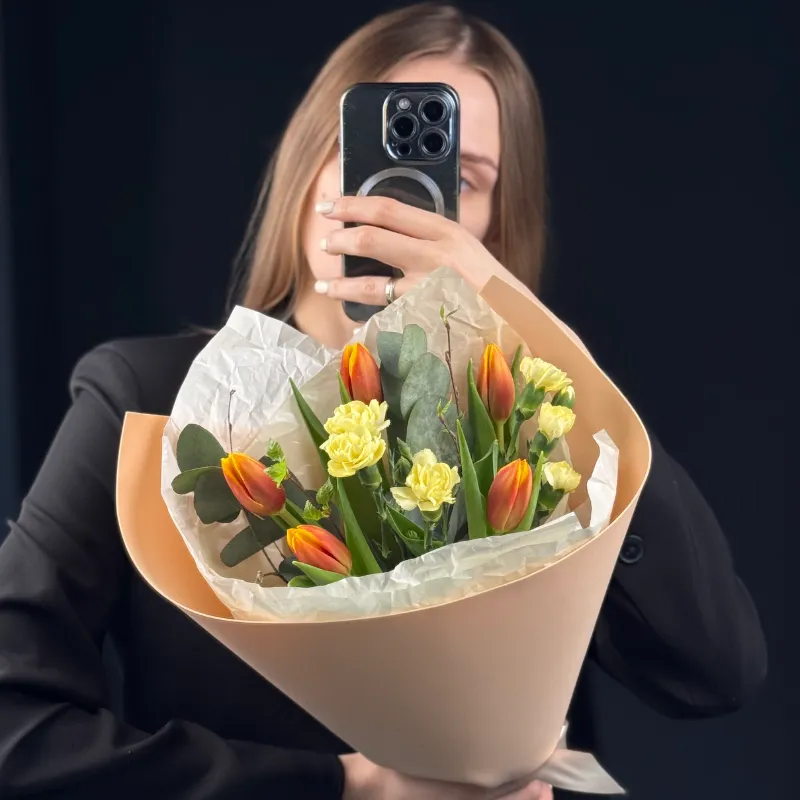 Букет Весенняя фортуна #3  4