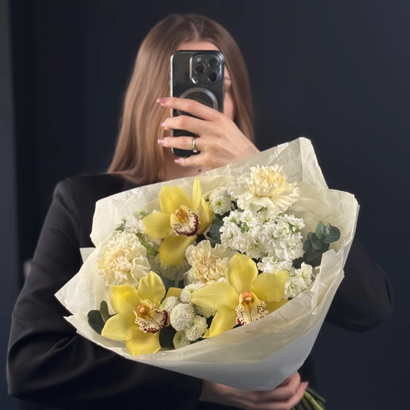 Букет в нежных тонах  1