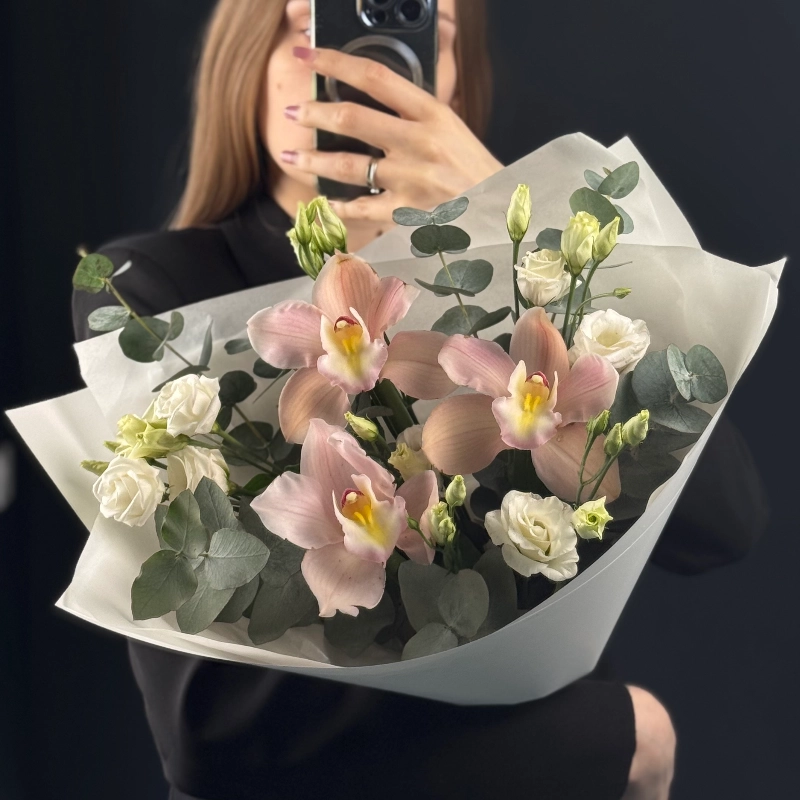 Букет на помолвку  от интернет-магазина «Городские цветы»